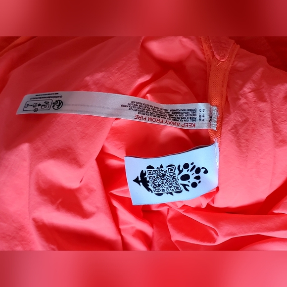 NWT Free People Pippa Puffer Packable Jacket size XS - Hot Watermelon - Picture 8 of 10